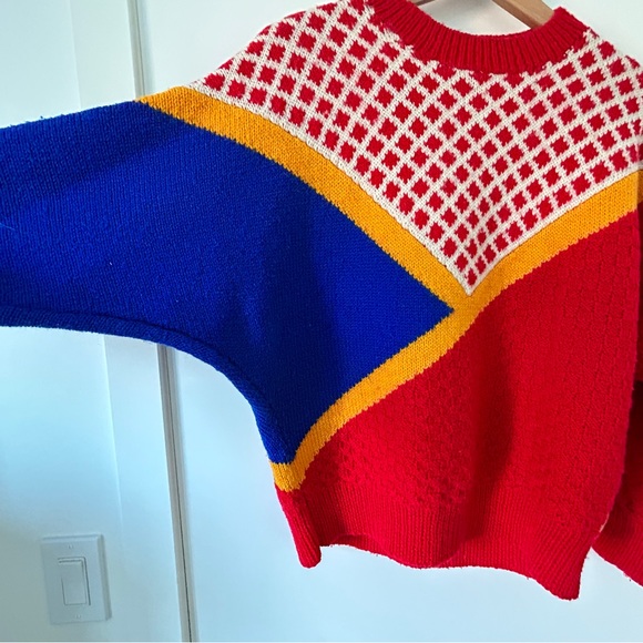 Authentic Vintage handknitted jersey - Picture 3 of 8